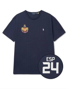 Polo by Ralph Lauren Navy Crest Graphic Short Sleeve Tee